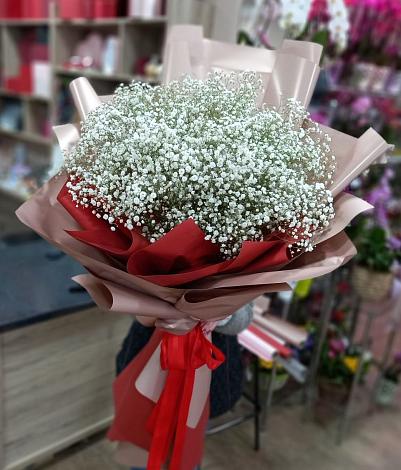 Букет цветов из: Гипсофила в Поселье