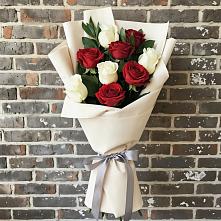 Букет цветов из:  Розы #REPLACE_PRED# Поселье