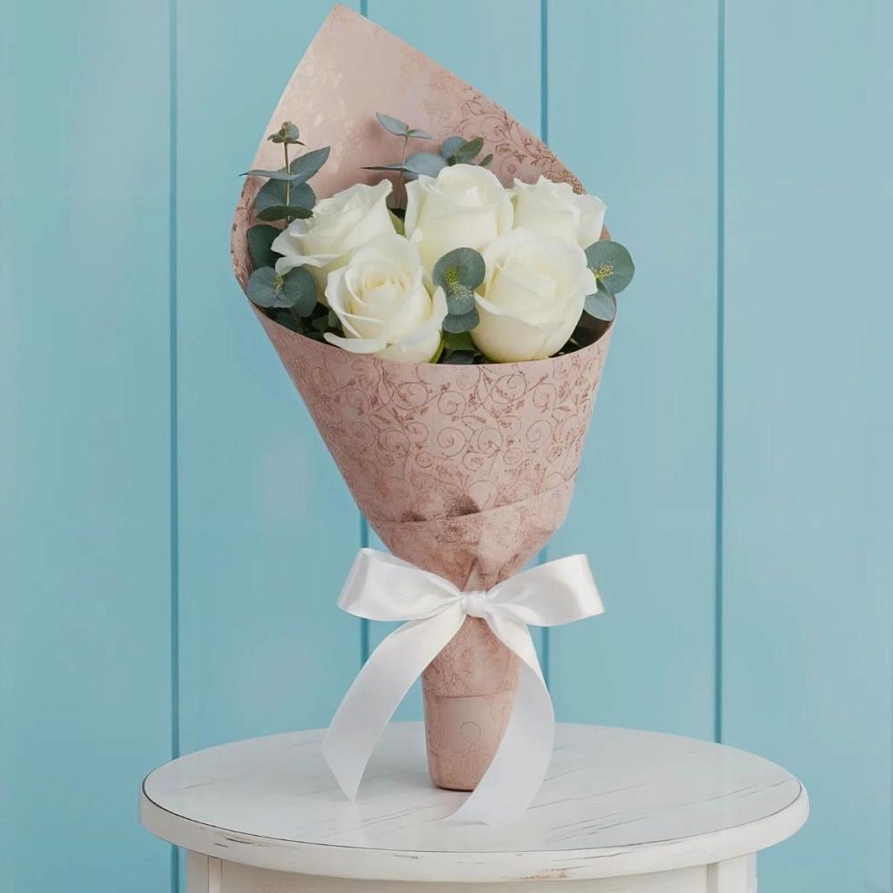 Букет цветов из: Розы в Поселье