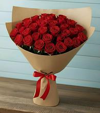 Букет Красные розы Милано в Поселье