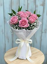 Букет цветов из:  Розы #REPLACE_PRED# Поселье
