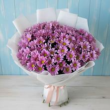 Букет цветов из:  Хризантемы в Поселье