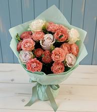 Букет цветов из:  Розы в Поселье