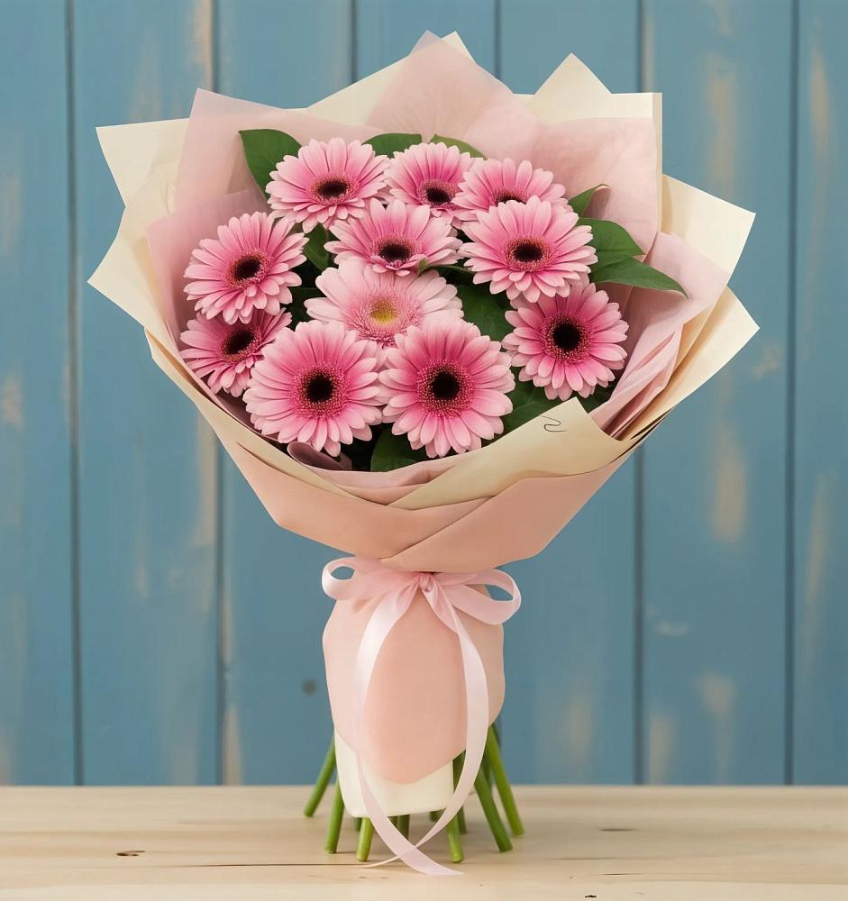 Букет цветов из: Герберы в Поселье