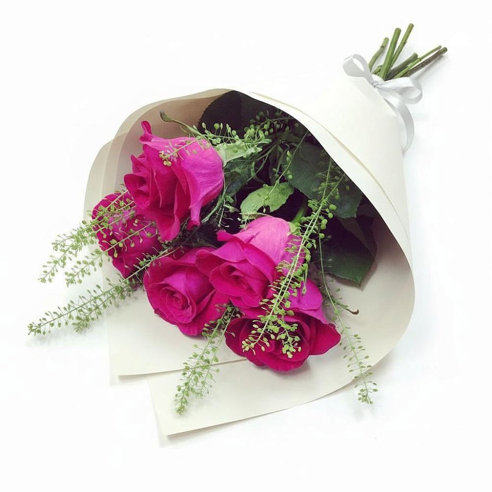 Букет цветов из: Розы в Поселье