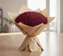 Букет 101 Красная роза в Поселье