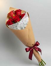 Букет цветов из:  Розы в Поселье