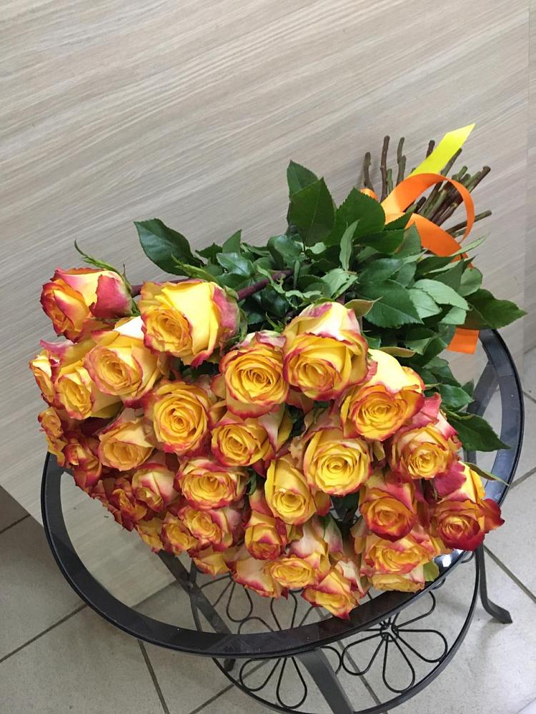 Букет Желтые розы в Поселье