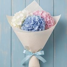 Букет цветов из:  Гортензия в Поселье