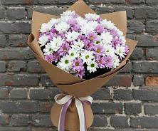 Букет цветов из:  Хризантемы в Поселье