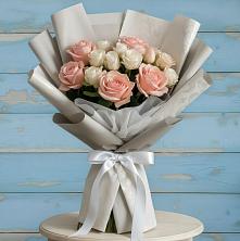Букет цветов из:  Розы в Поселье