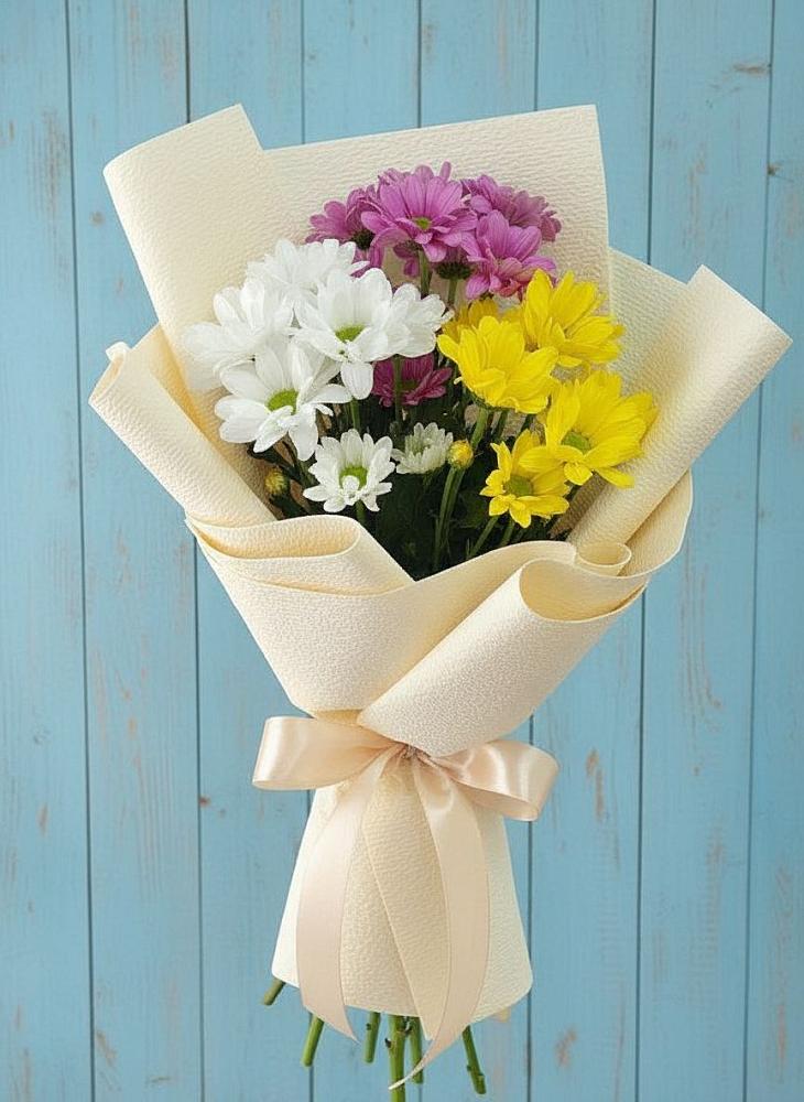 Букет цветов из: Хризантемы в Поселье