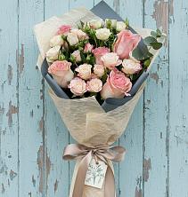 Букет цветов из:  Розы в Поселье