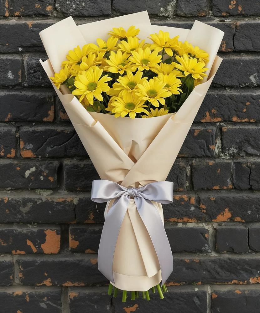Букет цветов из: Хризантемы в Поселье