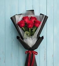 Букет цветов из:  Розы в Поселье