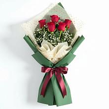 Букет цветов из:  Розы #REPLACE_PRED# Поселье