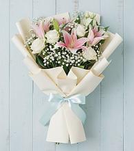 Букет цветов из:  Лилии в Поселье