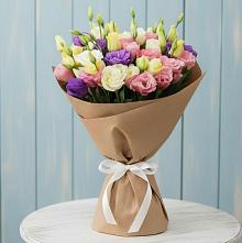 Букет цветов из:  Лизиантусы в Поселье