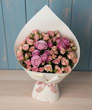 Букет цветов из:  Розы #REPLACE_PRED# Поселье