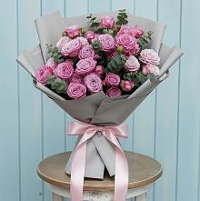 Букет цветов из:  Розы #REPLACE_PRED# Поселье